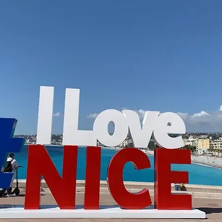 La Dolce 6 Pers Parcheggio Terrazza ניס